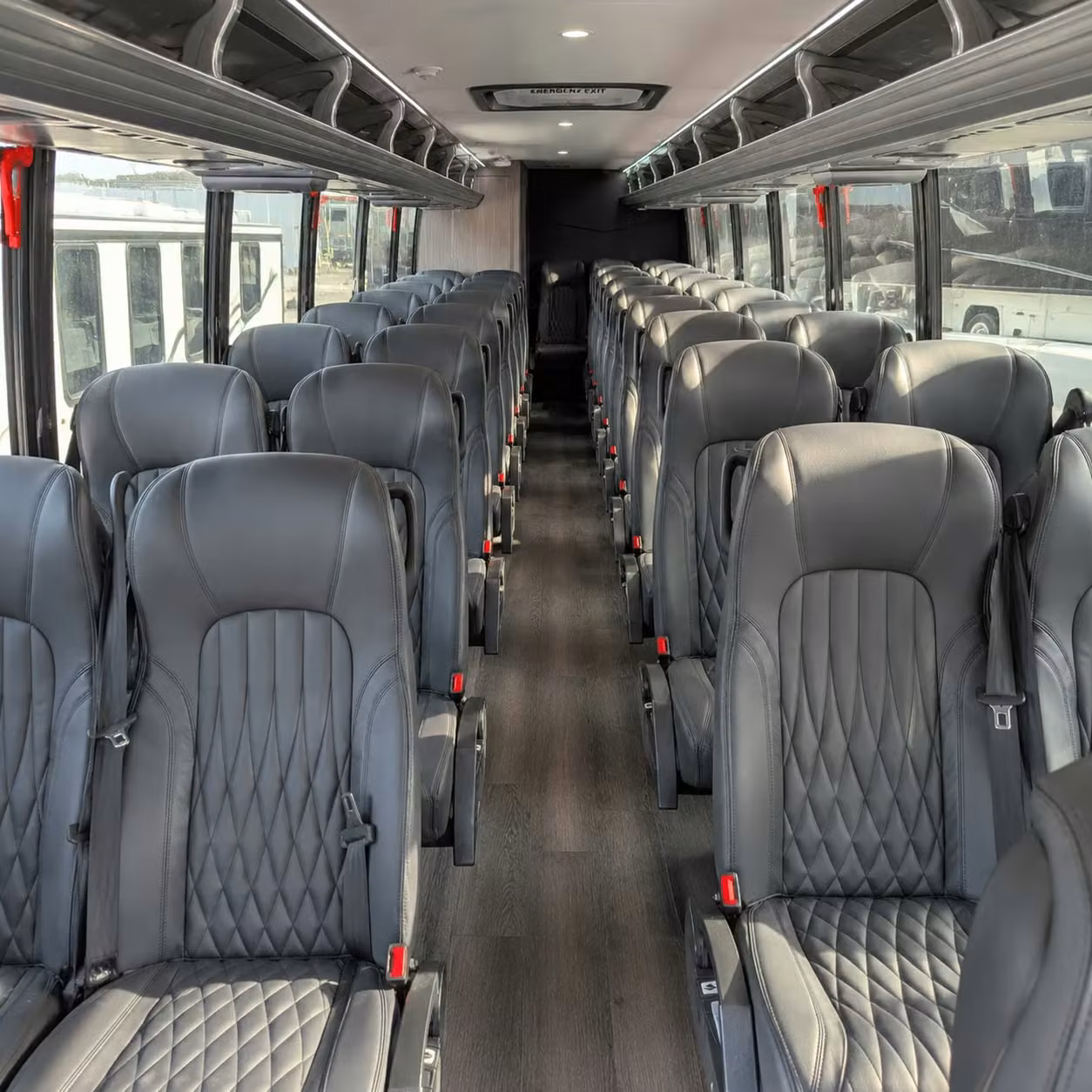 25 passenger minibus inside